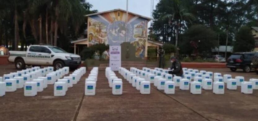 Desarticulan millonario contrabando de agroquímicos en Ruiz de Montoya.