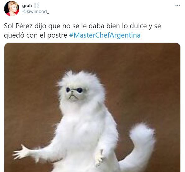 Twitter se llenó con críticas a Sol Pérez en este sentido.