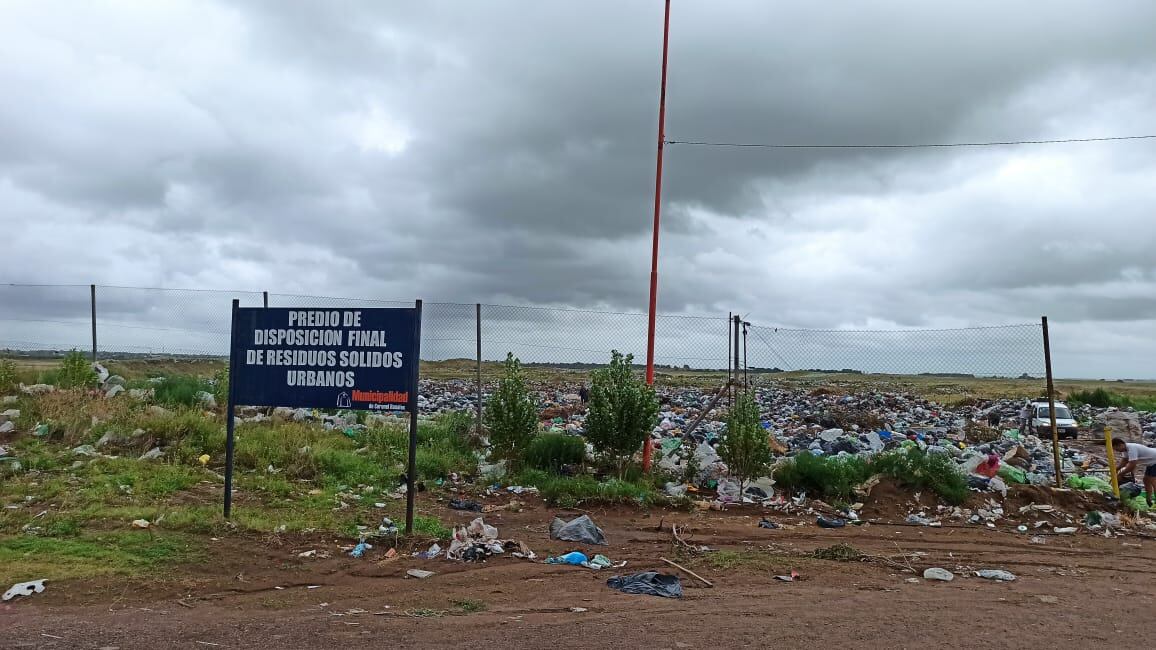 Basural a cielo abierto Punta Alta