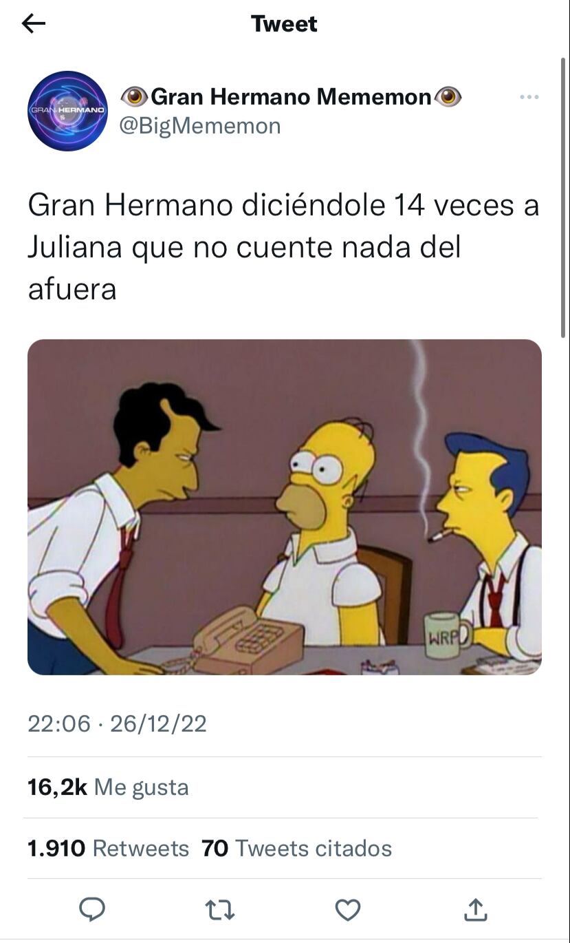 Los memes de una noche cargada de sorpresas en Gran Hermano.