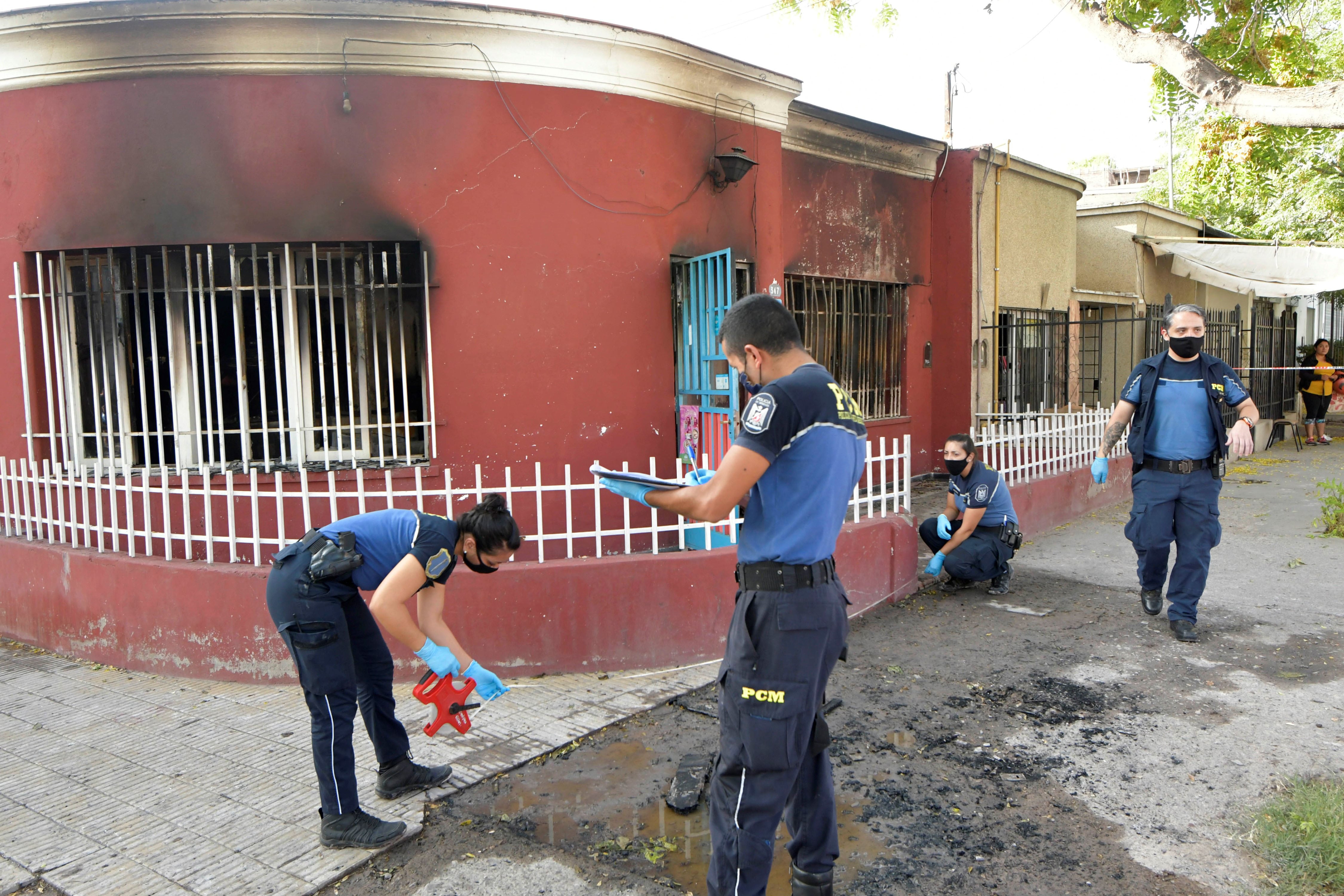 Mirta Ortiz falleció en un incendio producto de una falla eléctrica. 