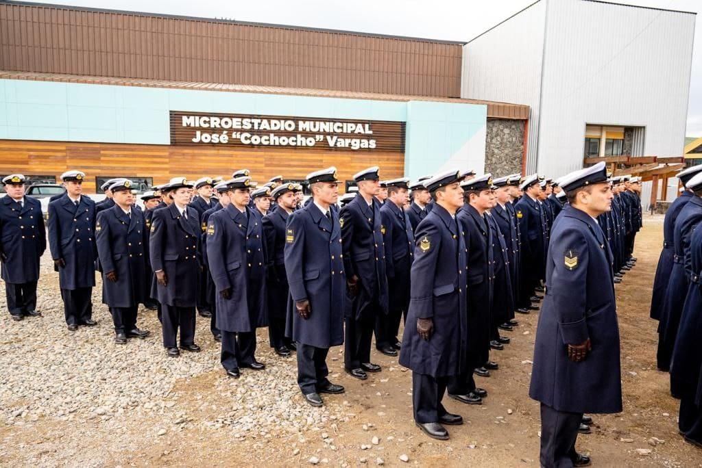 Ushuaia: realizaron el acto por el aniversario del fallecimiento del Comodoro Augusto Lasserre