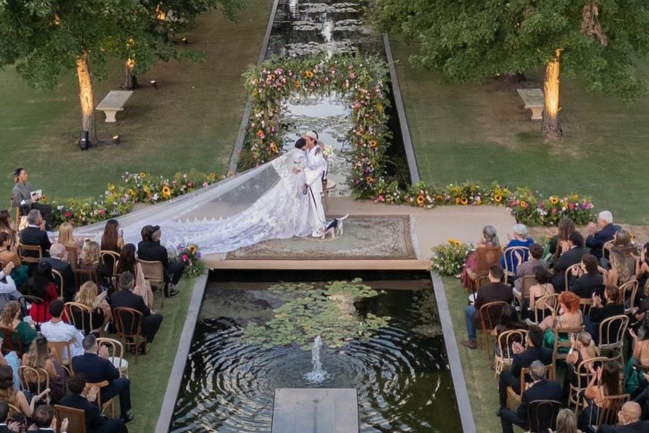 El casamiento de Cande Tinelli y Coti Sorokin. Gentileza Instagram.