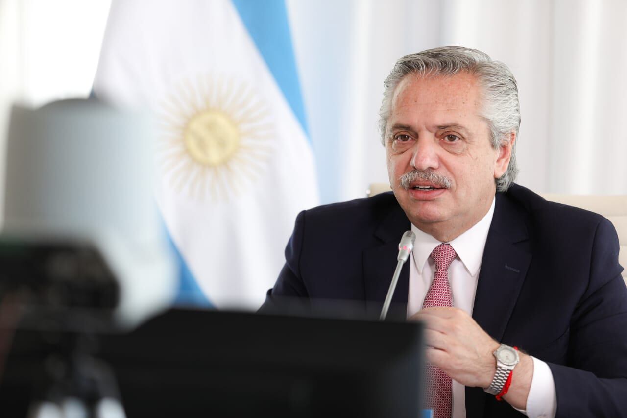 Alberto Fernández en el G20: “Nadie se salva solo en un planeta que se incendia, se inunda o se envenena” (Foto: Presidencia)