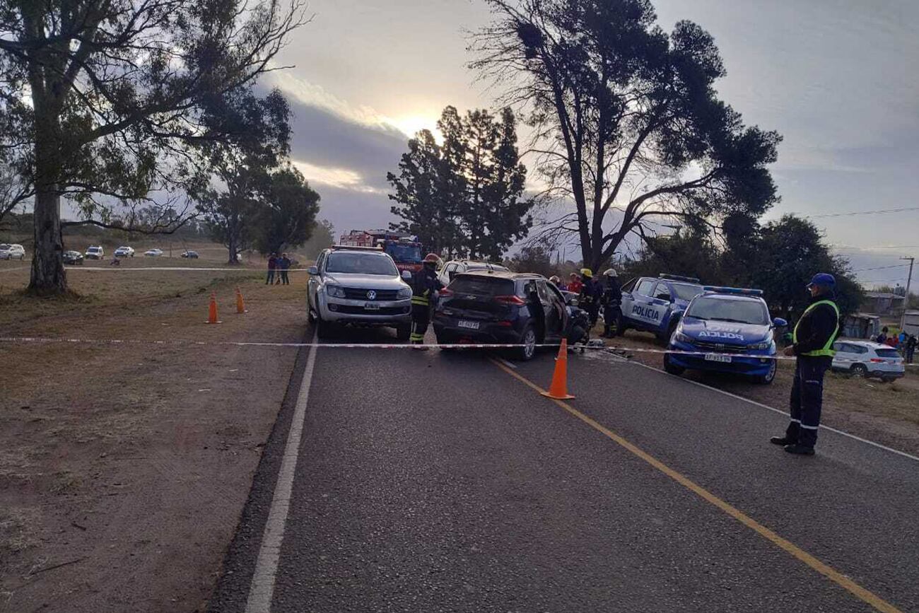 Siniestro con tres muertes en Embalse. (La Voz)