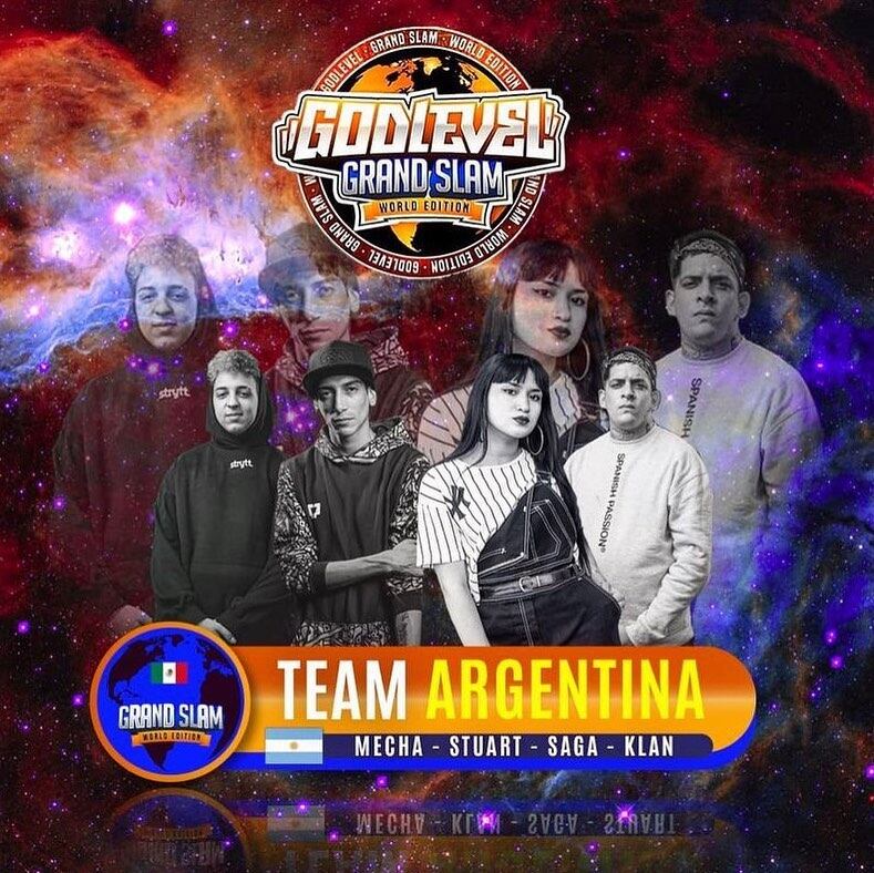 El equipo argentino que competirá en la God Level Grand Slam en México. (God Level)