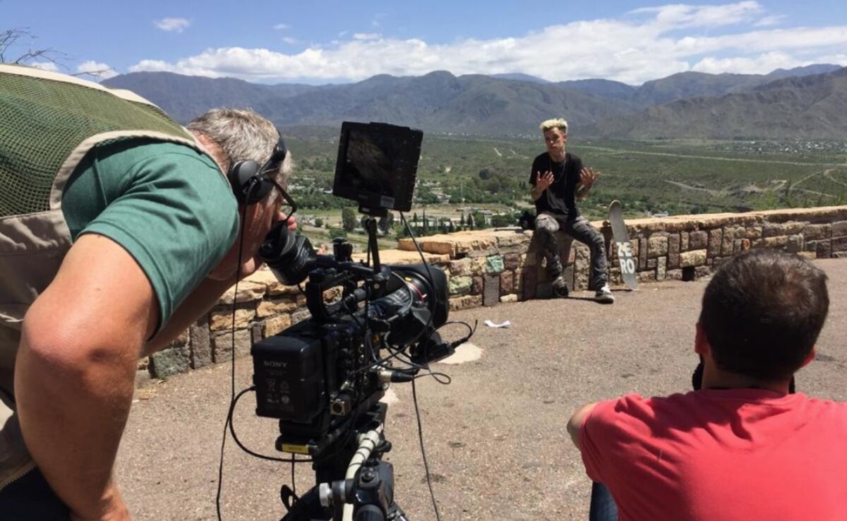 Un equipo de Telefe está en Mendoza grabando escenas para La Voz Argentina