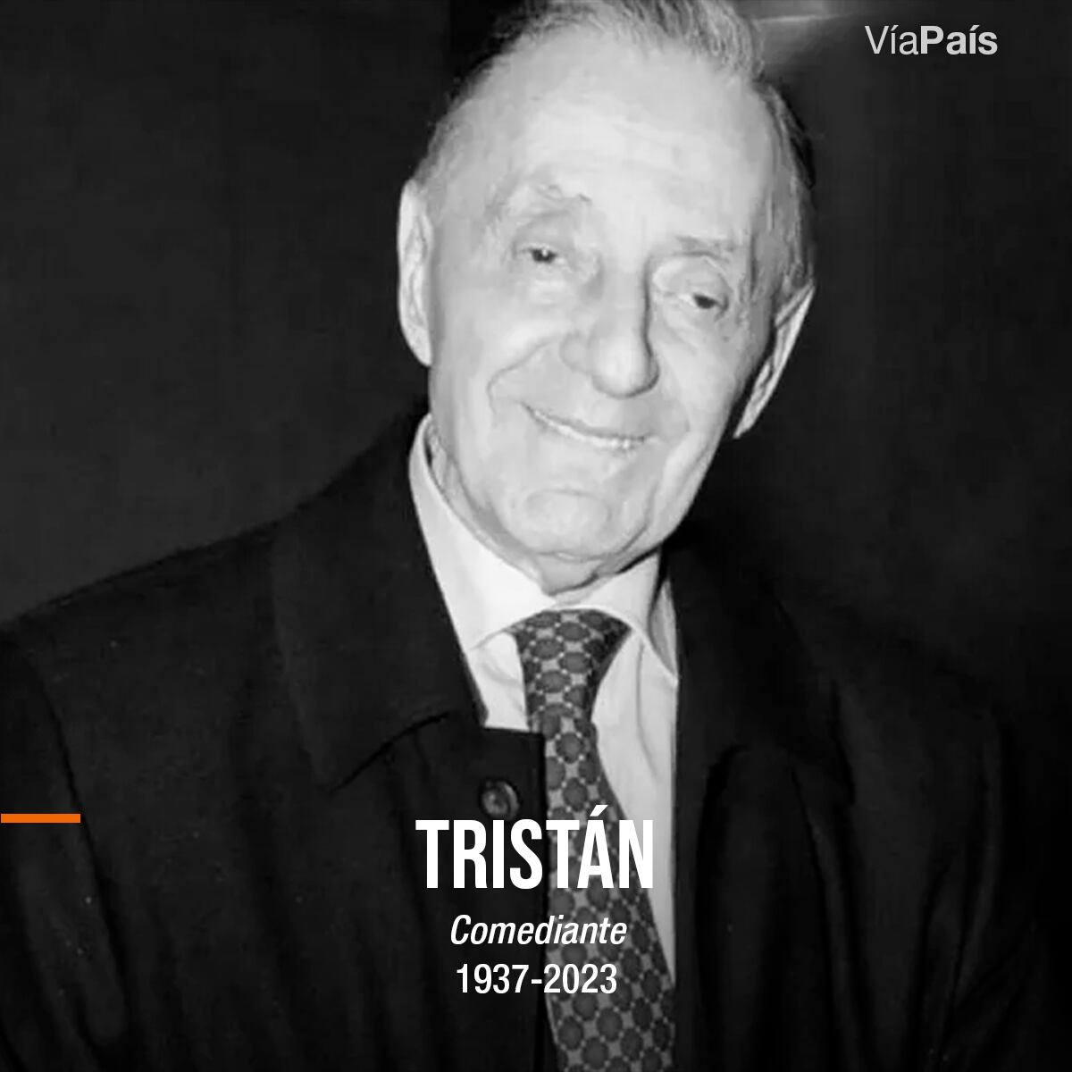 Murió Tristán