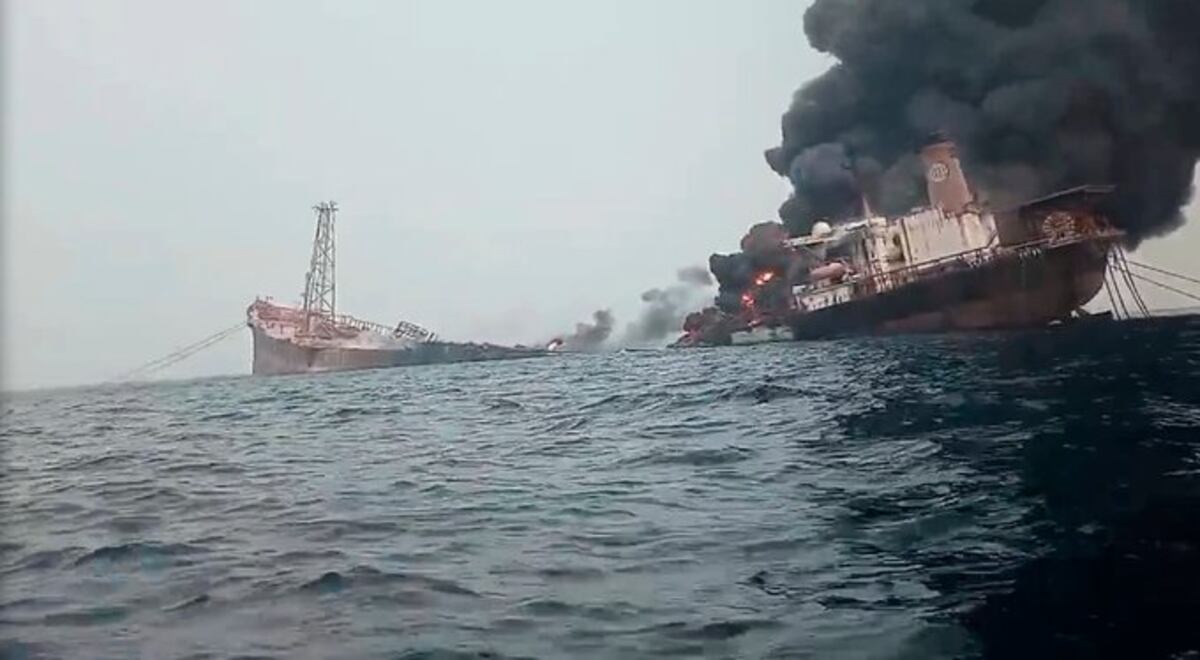 Una explosión de un navío petrolero en Nigeria generó 10 personas desaparecidas y terribles consecuencias medioambientales
