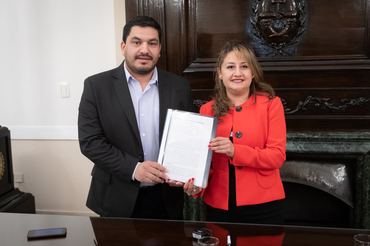 El intendente radical presentó su iniciativa para explotar la minería con sustancias químicas en algunas zonas de su departamento. Ignacio Blanco / Los Andes