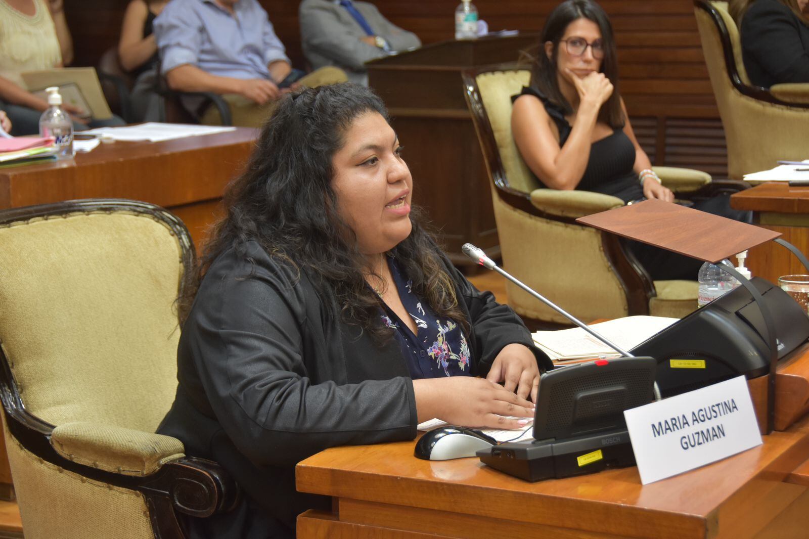 Diputada provincial Agustina Guzmán, del bloque Cambia Jujuy.