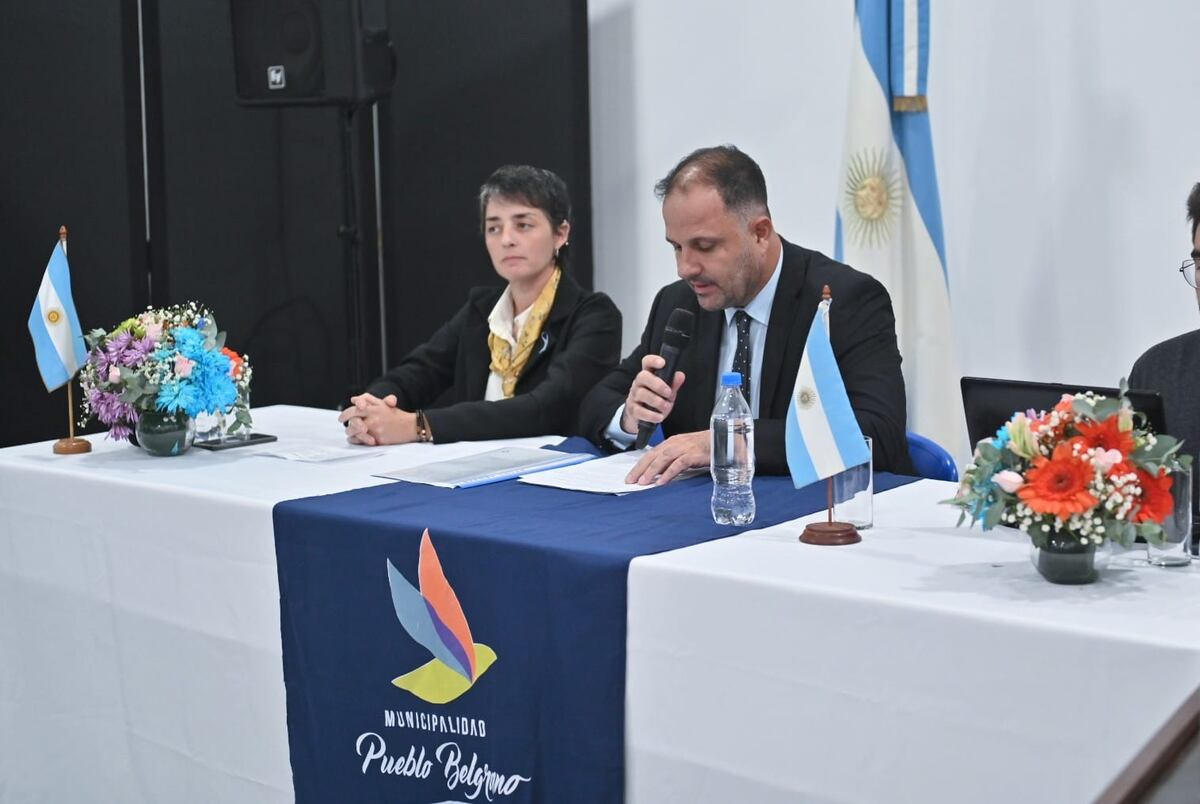 El intendente de Pueblo Belgrano inauguró el XIV Período de Sesiones Ordinarias