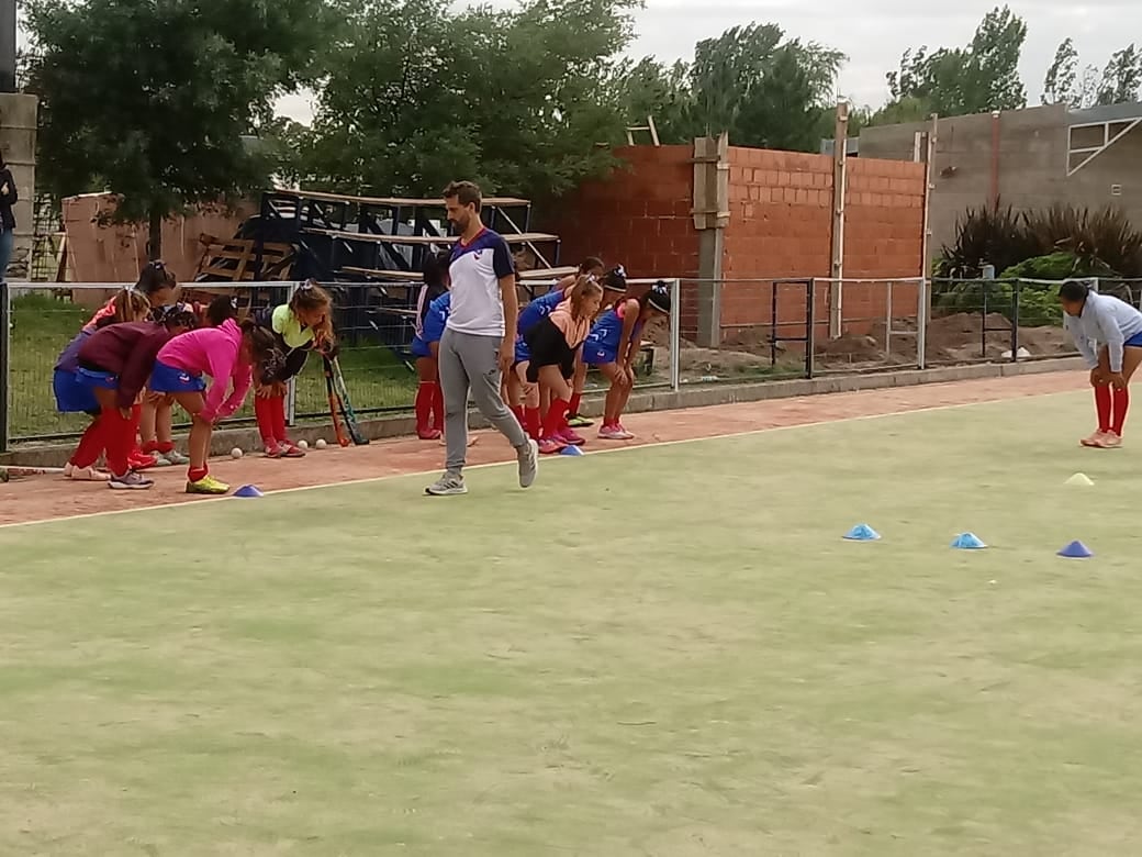 Jugadoras de Hockey de Arroyito en Rio Cuarto