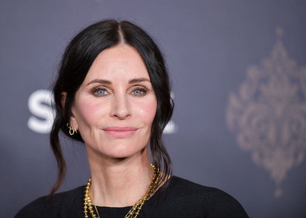 Courteney Cox a sus 58 años.