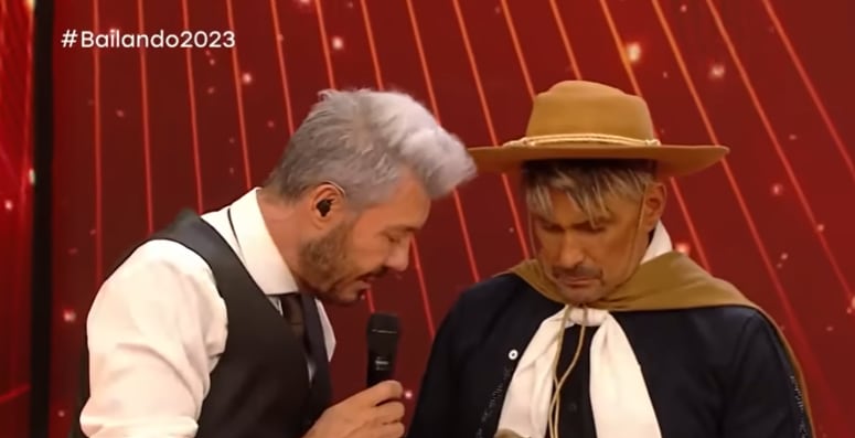 Marcelo Tinelli y el Tirri en Bailando 2023