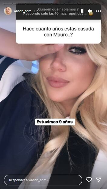 La respuesta de Wanda Nara que encendió las alarmas. 