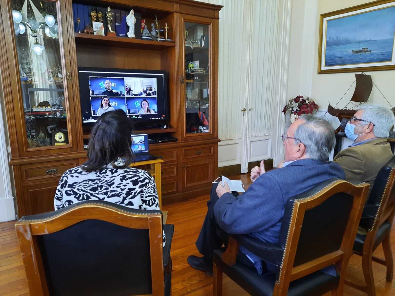 Así fue el encuentro virtual de este lunes 20 de septiembre.