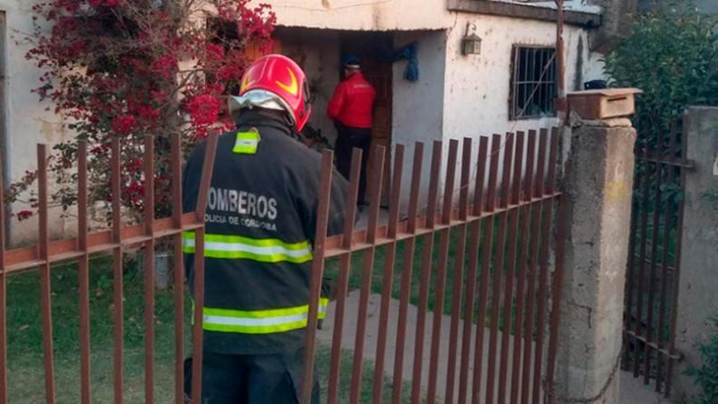 La vivienda donde ocurrió el fatal hallazgo.