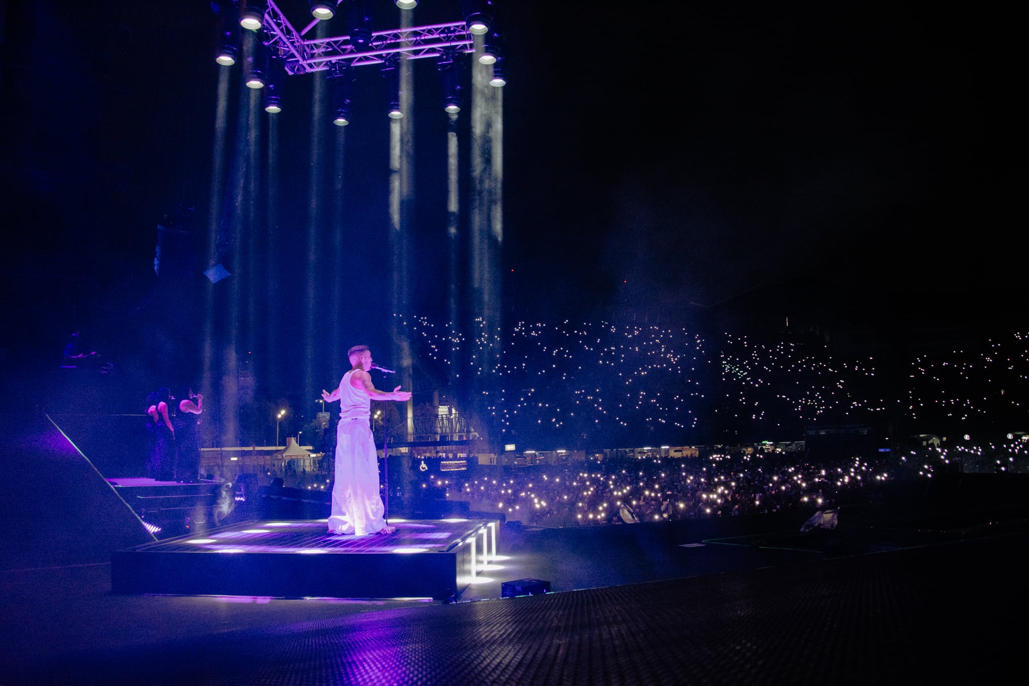 Rels B en el Foro Sol, México.