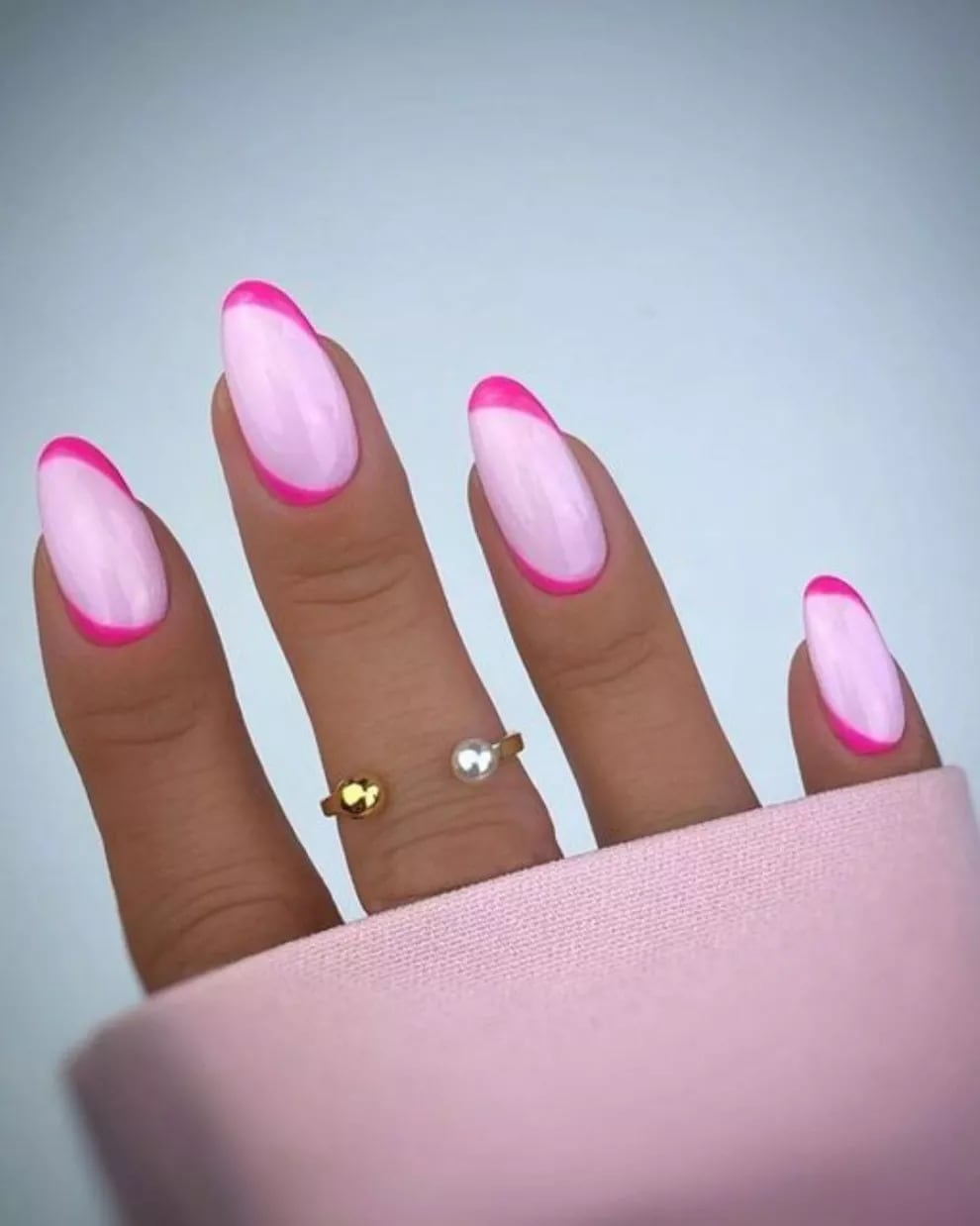 uñas para ir a ver barbie