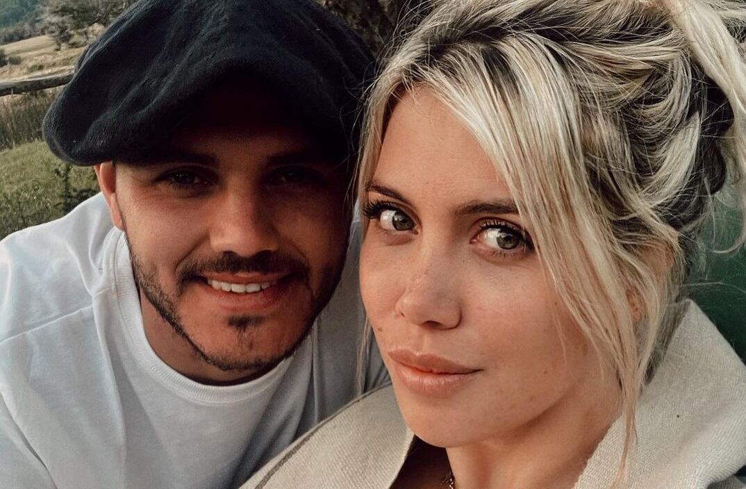 Wanda Nara con Mauro Icardi.