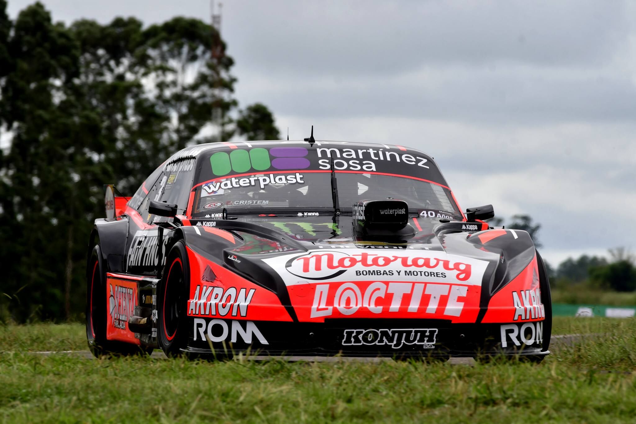 Agustín Canapino, ganador en Entre Ríos con Chevrolet.