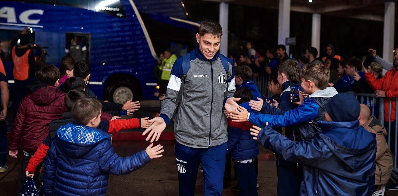 Matías Gómez debutó en Talleres con apenas 17 años (Prensa Talleres).