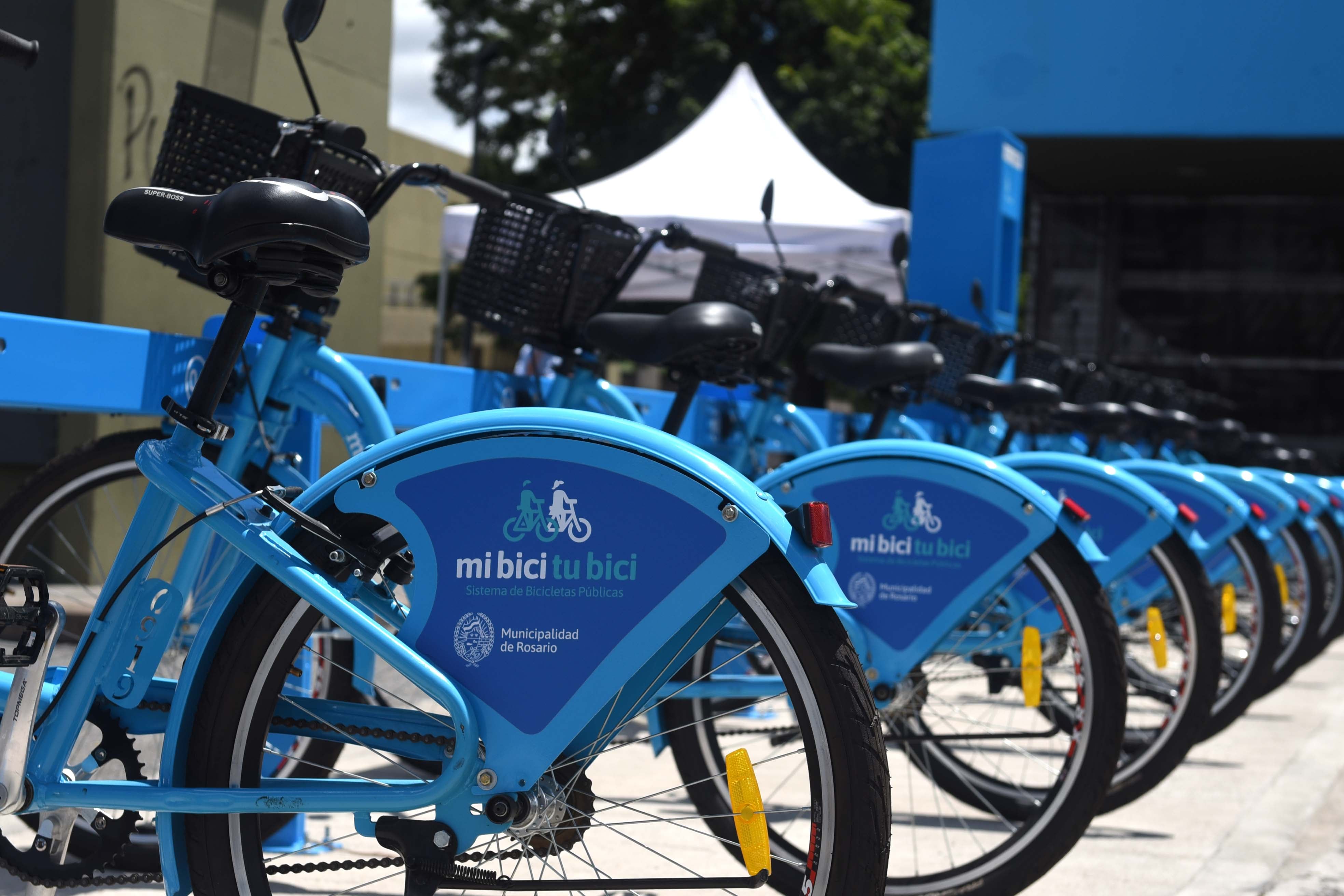 Suman más estaciones al sistema Mi bici tu bici (Municipalidad de Rosario)