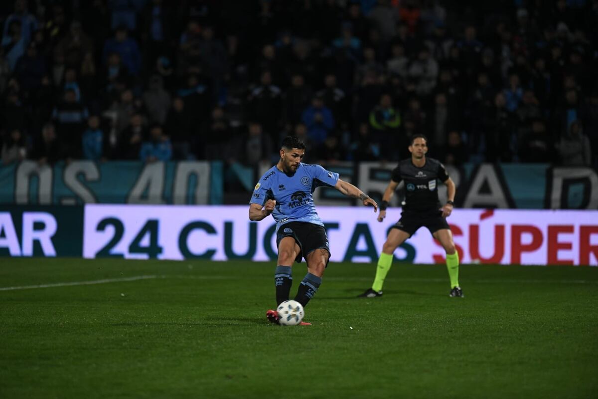Video: voto de confianza para Lucas Passerini en su debut goleador ante Estudiantes