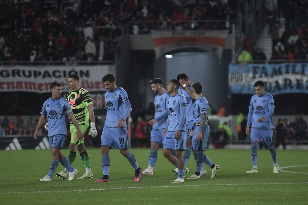 Belgrano cayó sin atenuantes ante un poderoso River por la segunda fecha del Torneo de Liga Profesional