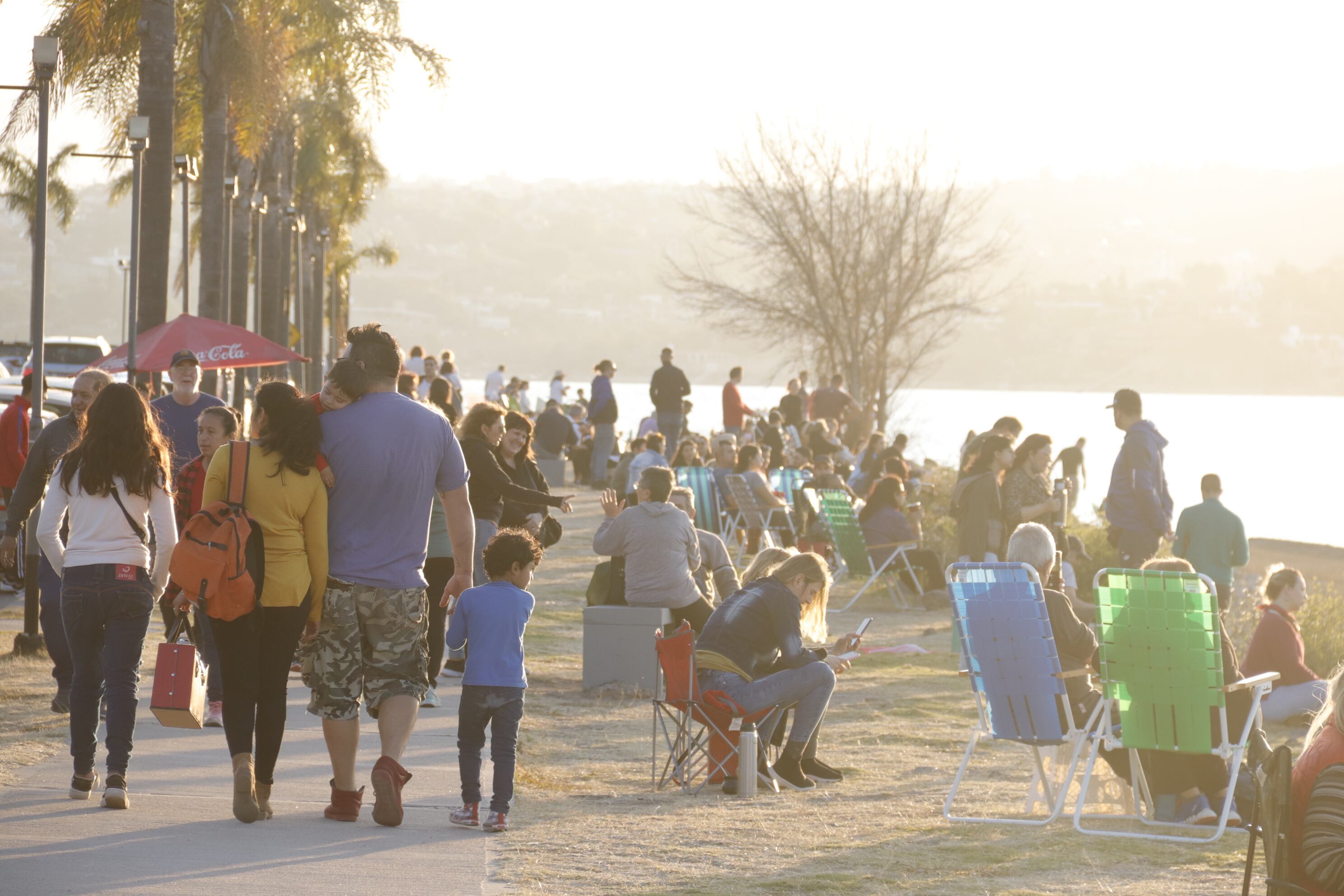 Turismo en Villa Carlos Paz. Vacaciones de invierno de Julio. (Yanina Aguirre / La Voz)