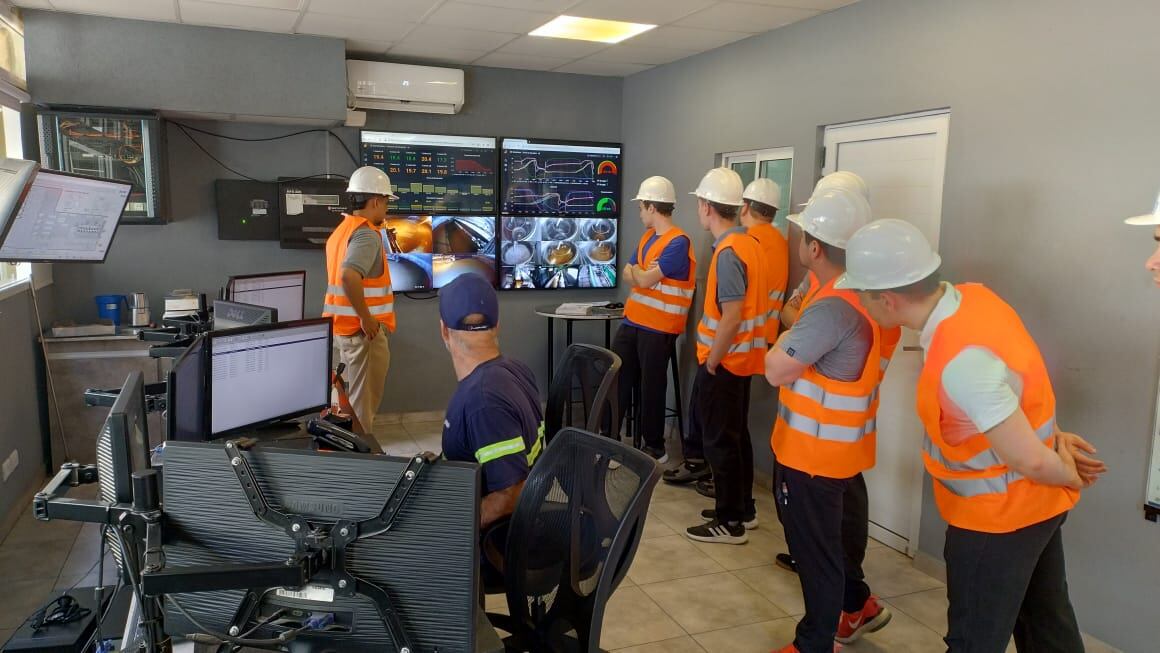 Alumnos de la Tecnicatura en Mantenimiento Industrial visitaron la Planta de Maltería Quimes