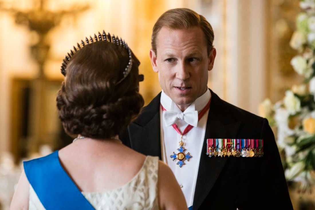 Tobias Menzies como Felipe en "The Crown".