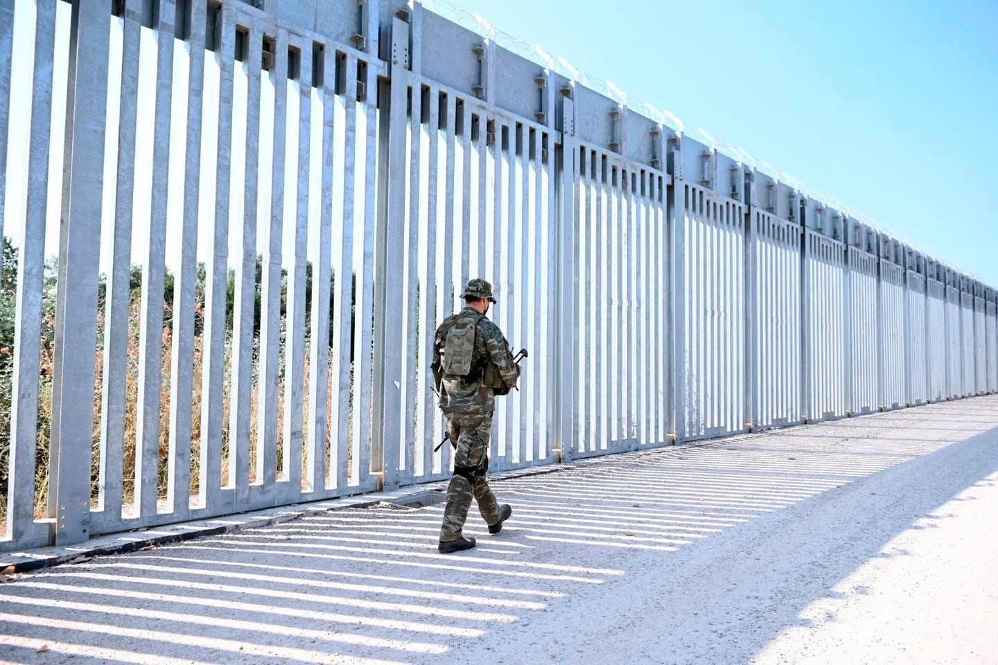 La frontera entre Grecia y Turquía