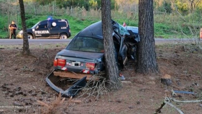 Lamentablemente, falleció el conductor que protagonizó un accidente en Alem.