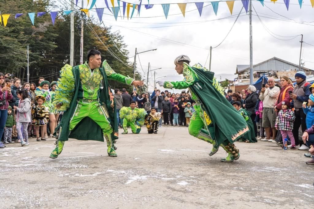 Gran participación en los “Carnavales barriales” en el Kaupén