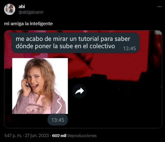 Una joven se viralizó en las redes sociales tras contar que una amiga buscó un tutorial en internet para poder viajar en transporte público