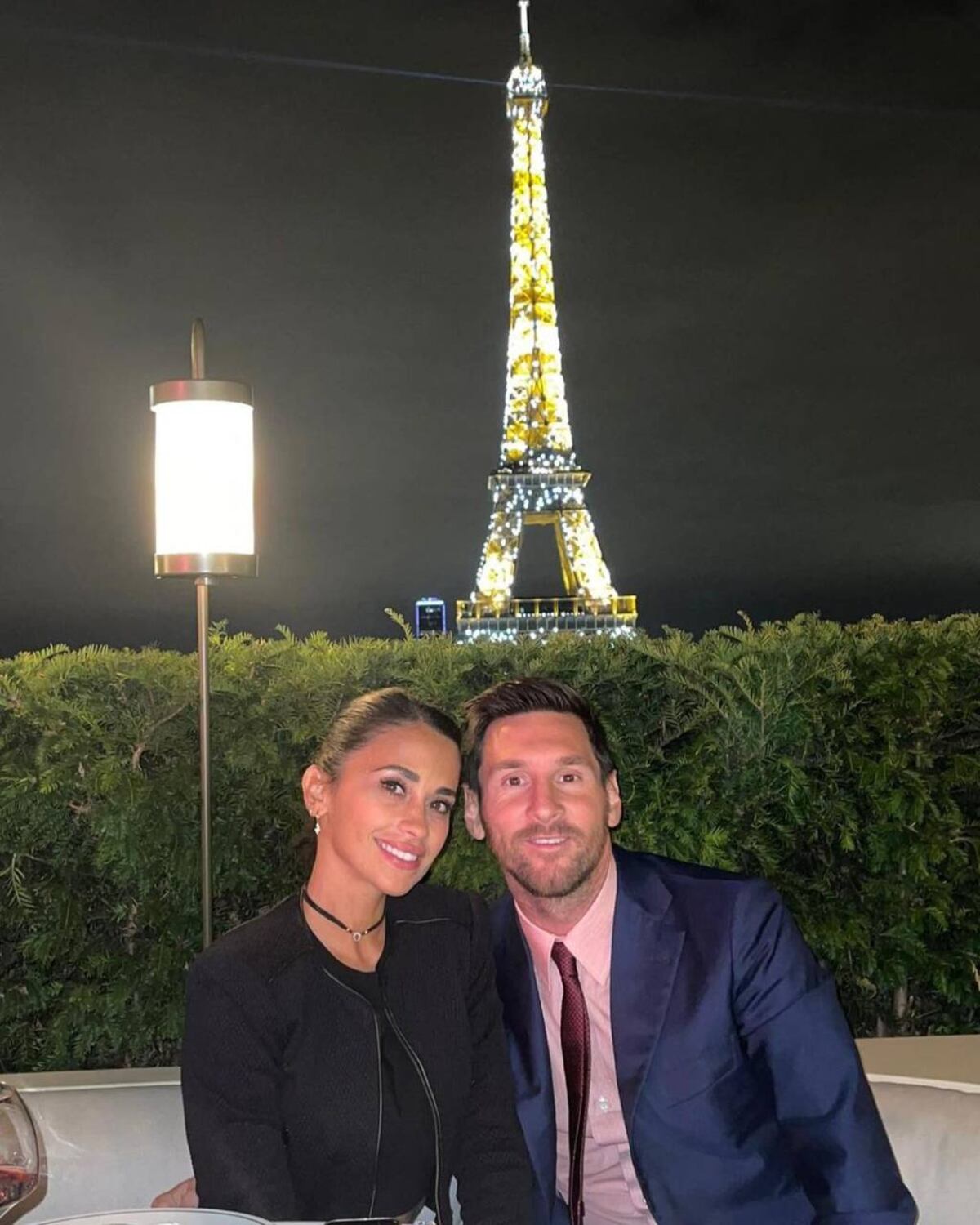 Antonela Roccuzzo cosechó elogios de Wanda Nara en su salida con Lionel Messi