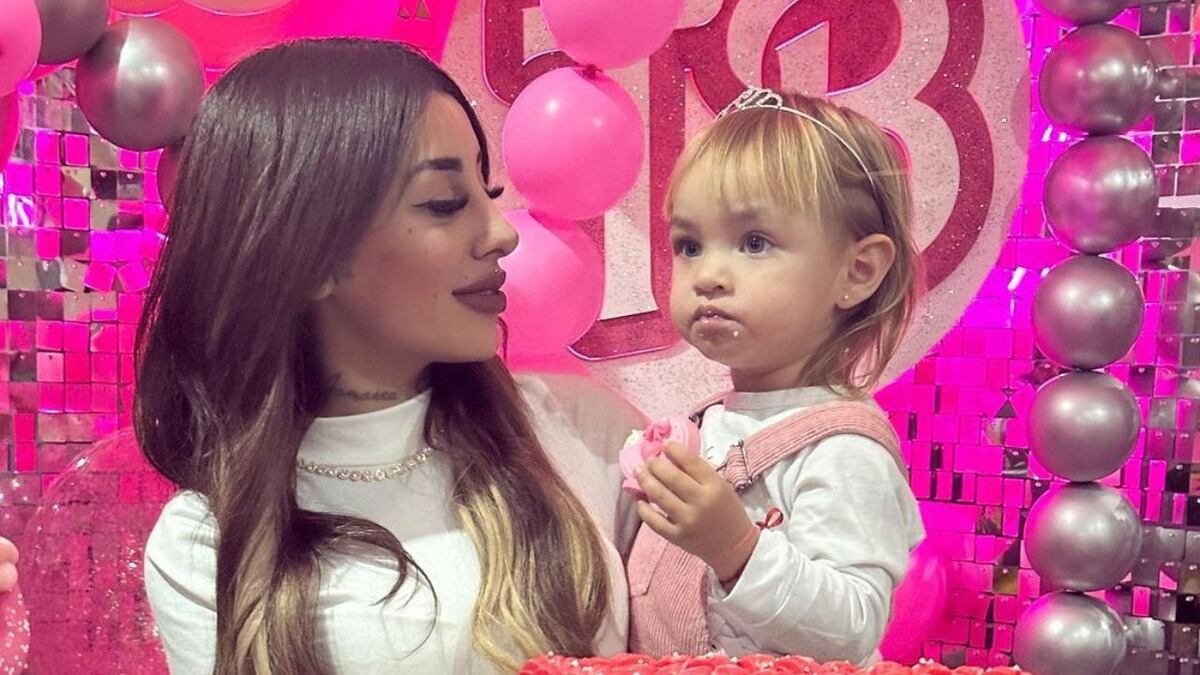 El desesperado pedido de Tamara Báez por la salud de su hija Jamaica que tiene dengue