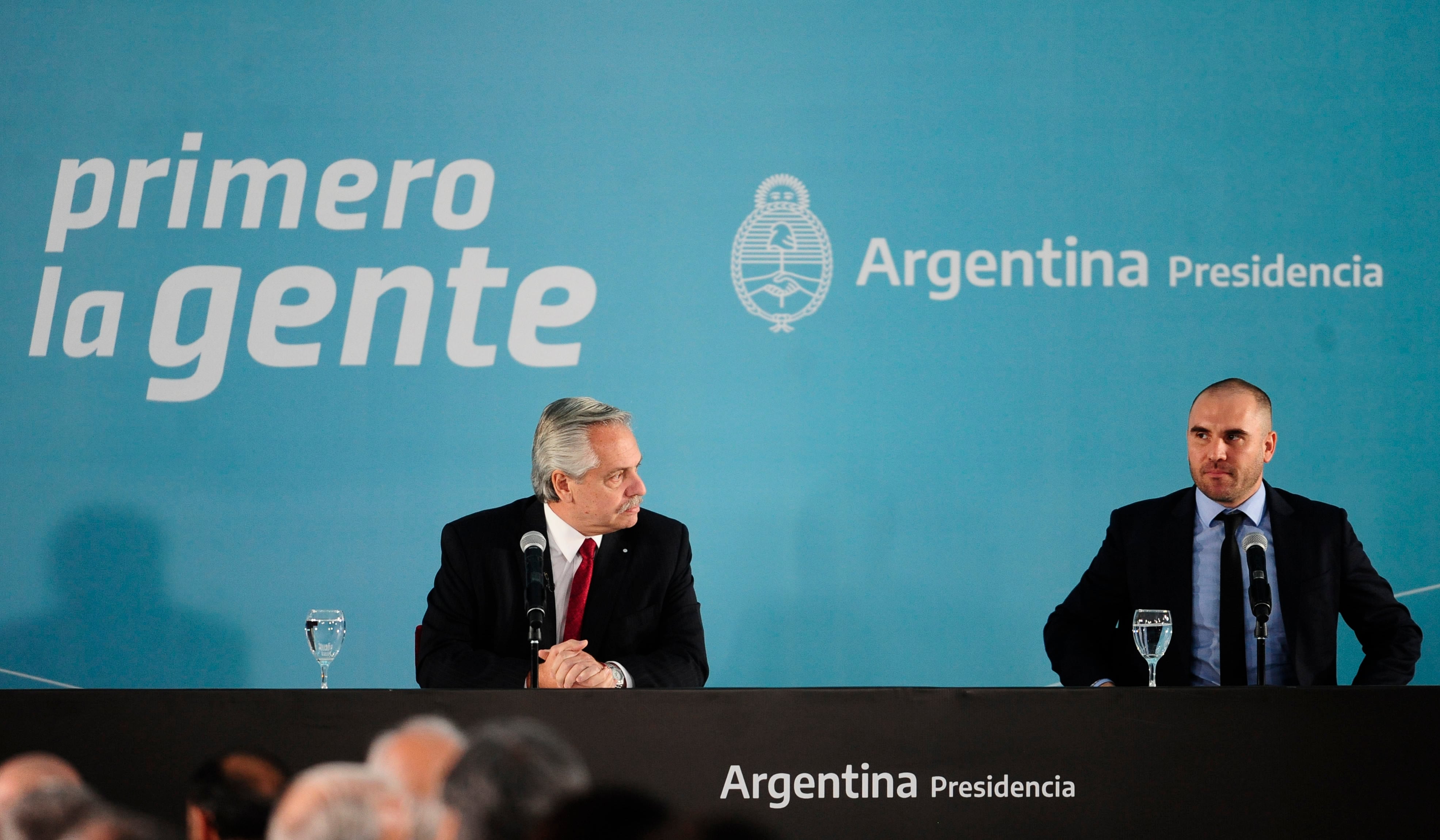 Martín Guzmán sobre el proyecto de la "renta inesperada": “Queremos que las empresas ganen, pero que el crecimiento sea equitativo”.