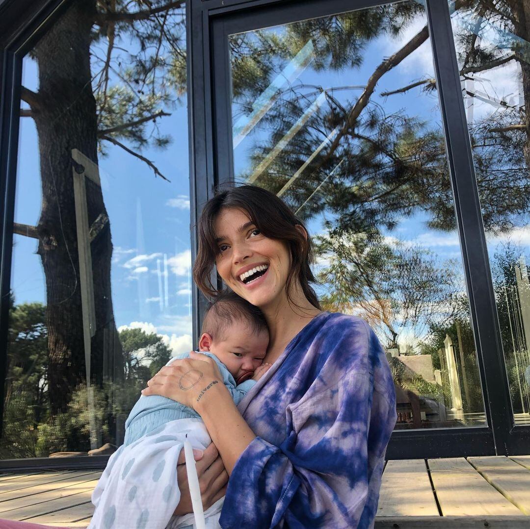 Calu Rivero festejó su primer cumpleaños siendo mamá de Tao.