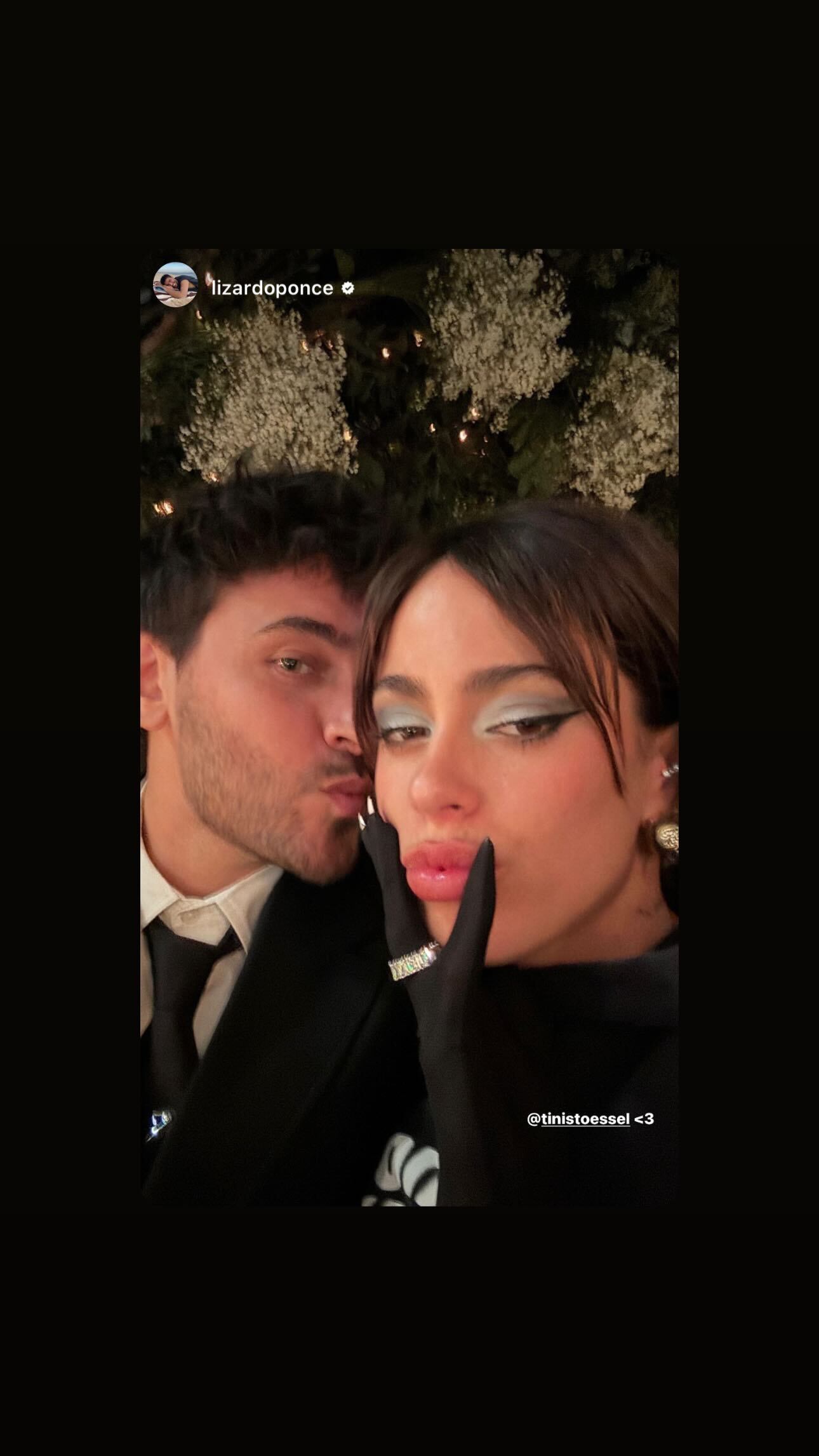 El maquillaje de Tini Stoessel en el casamiento de Oriana Sabatini y Paulo Dybala