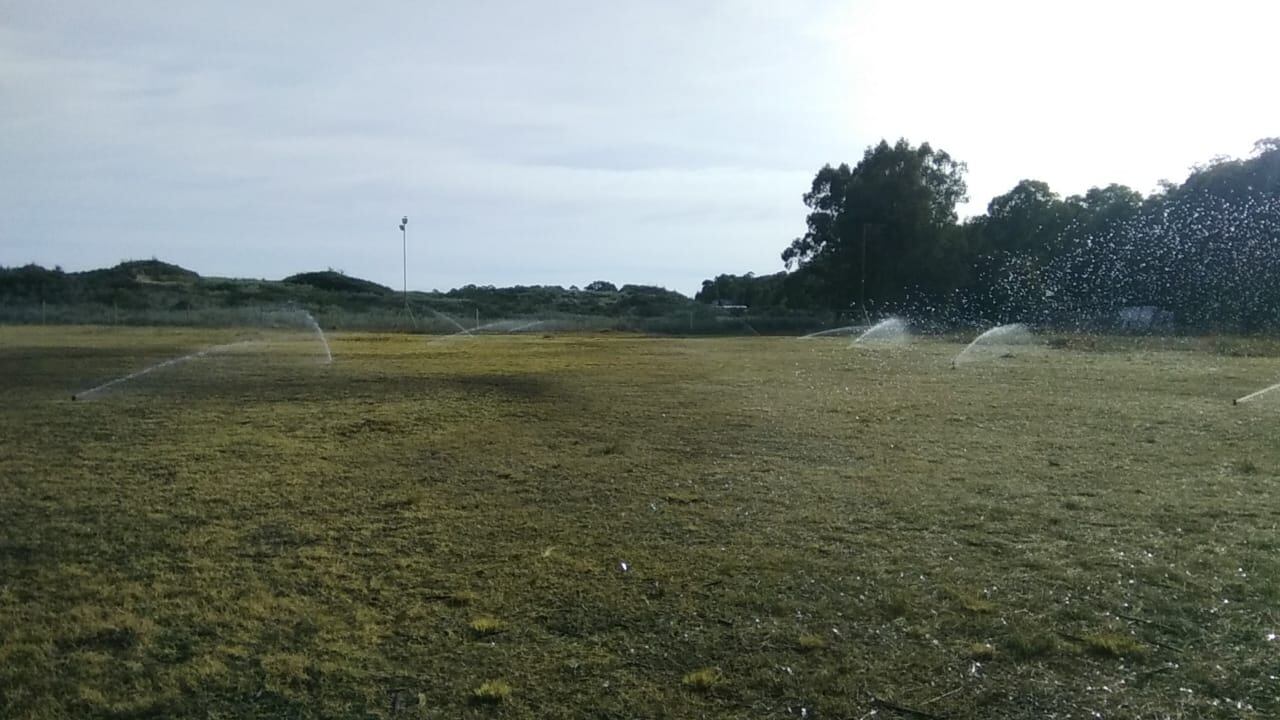 Cancha y equipo de Unión Pehuen Co