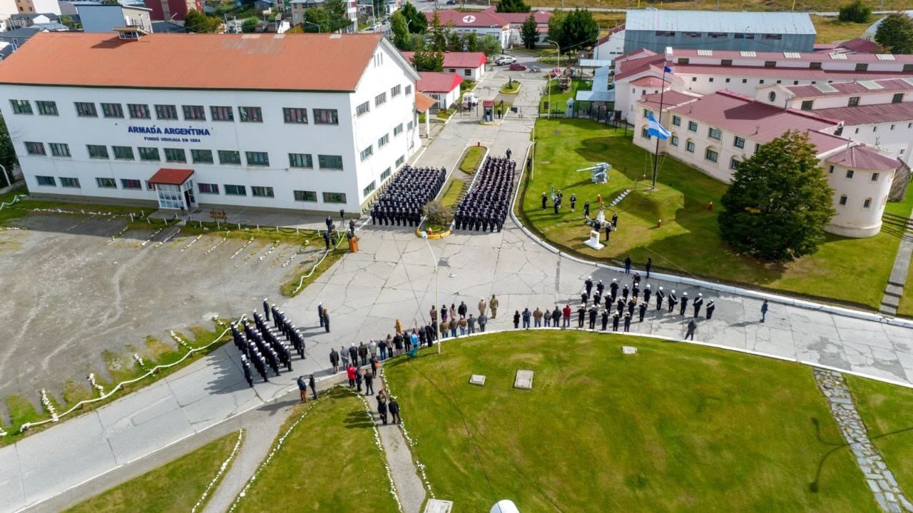 Ushuaia: Homenaje al Almirante Guillermo Brown en su 166º aniversario de su fallecimiento