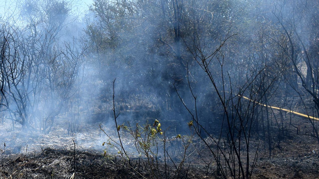 Incendios en San Luis