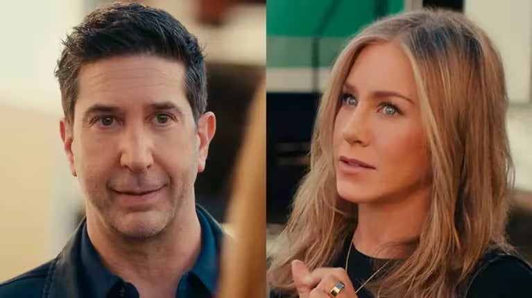 El incómodo reencuentro entre David Schwimmer y Jennifer Aniston.