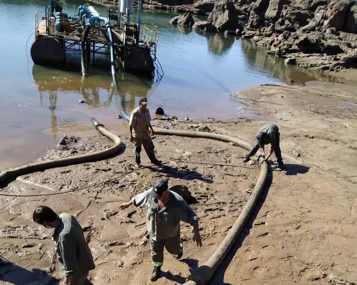 Preocupación en Puerto Esperanza por la bajante del Río Paraná