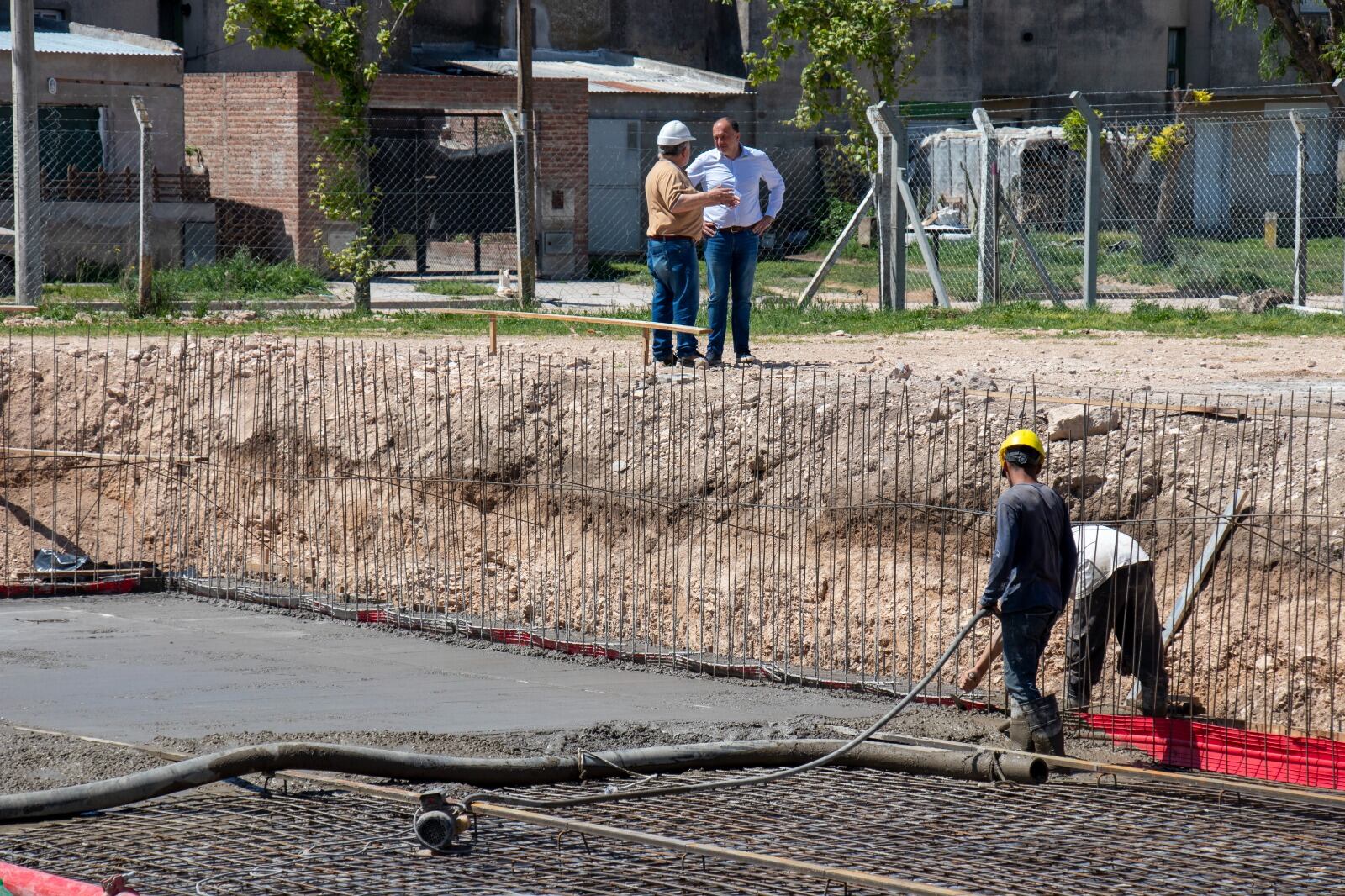 Avanza la obra de la Pileta Municipal