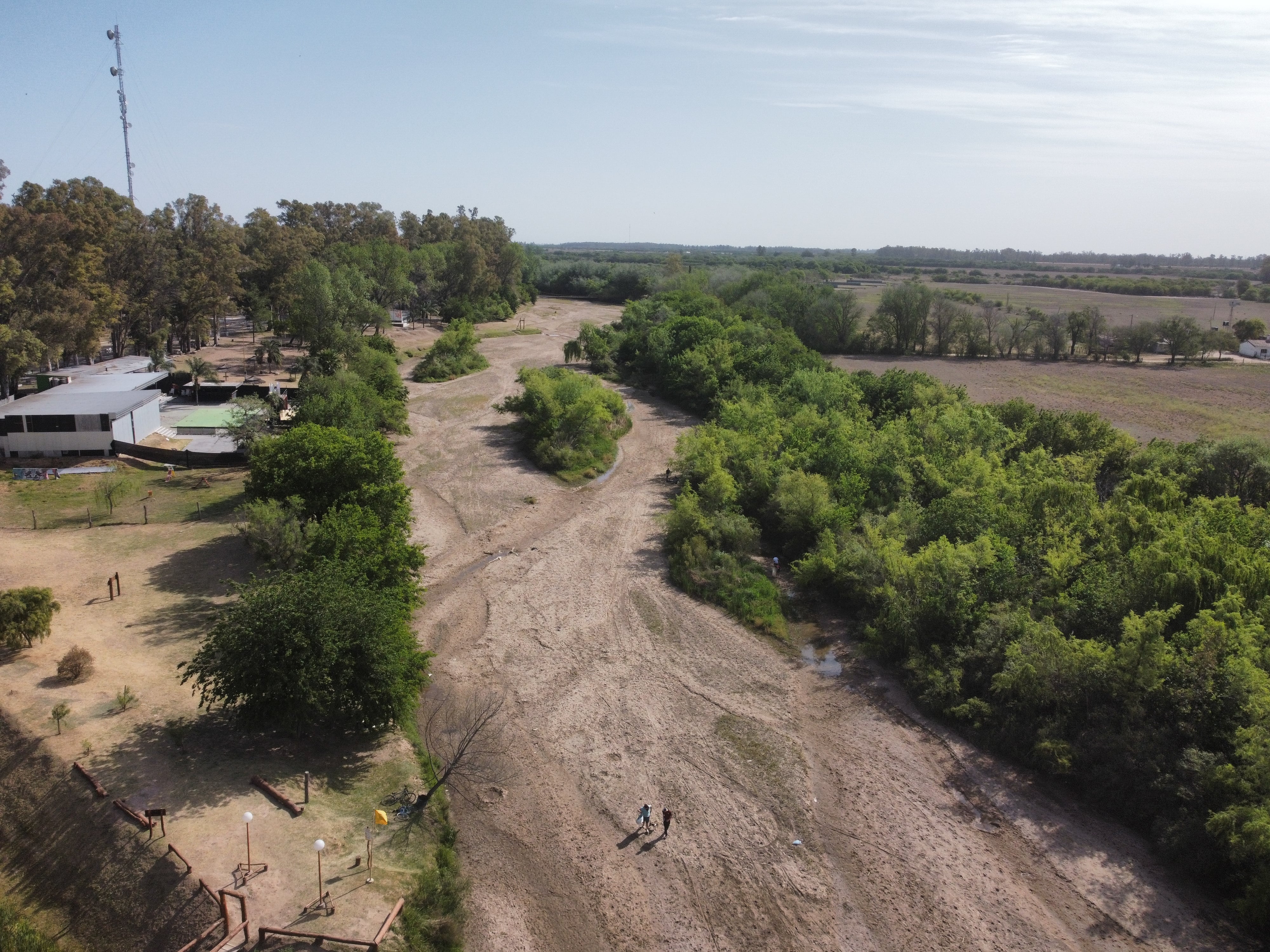 Sequía Río Xanaes Arroyito