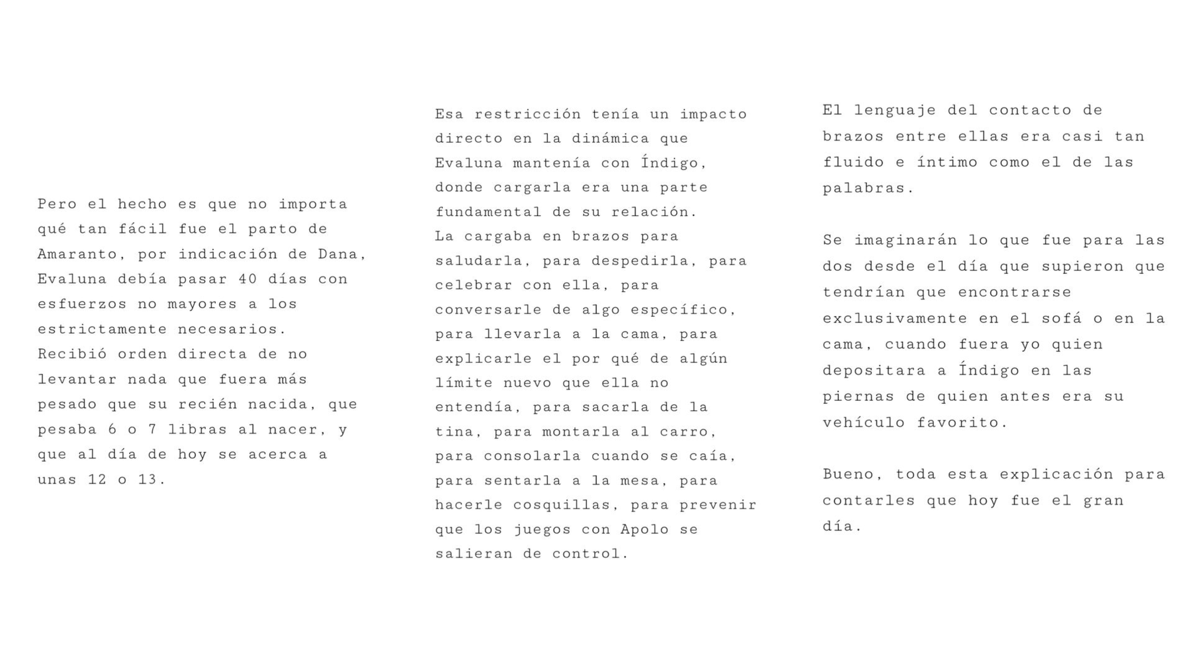 Camilo contó que Evaluna tuvo que estar lejos de su hija mayor.